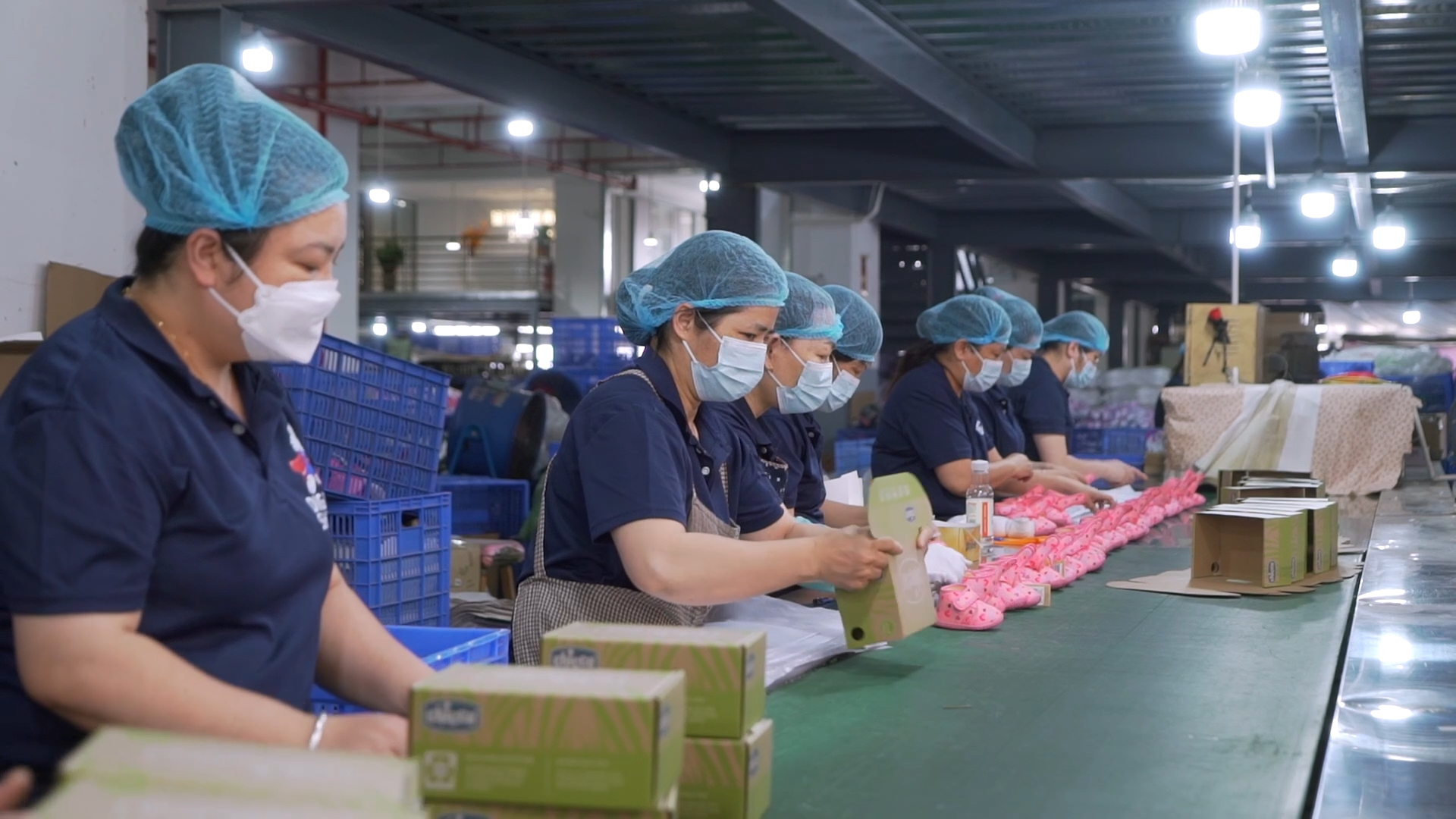 Footwear production equipment at Digar Shoes